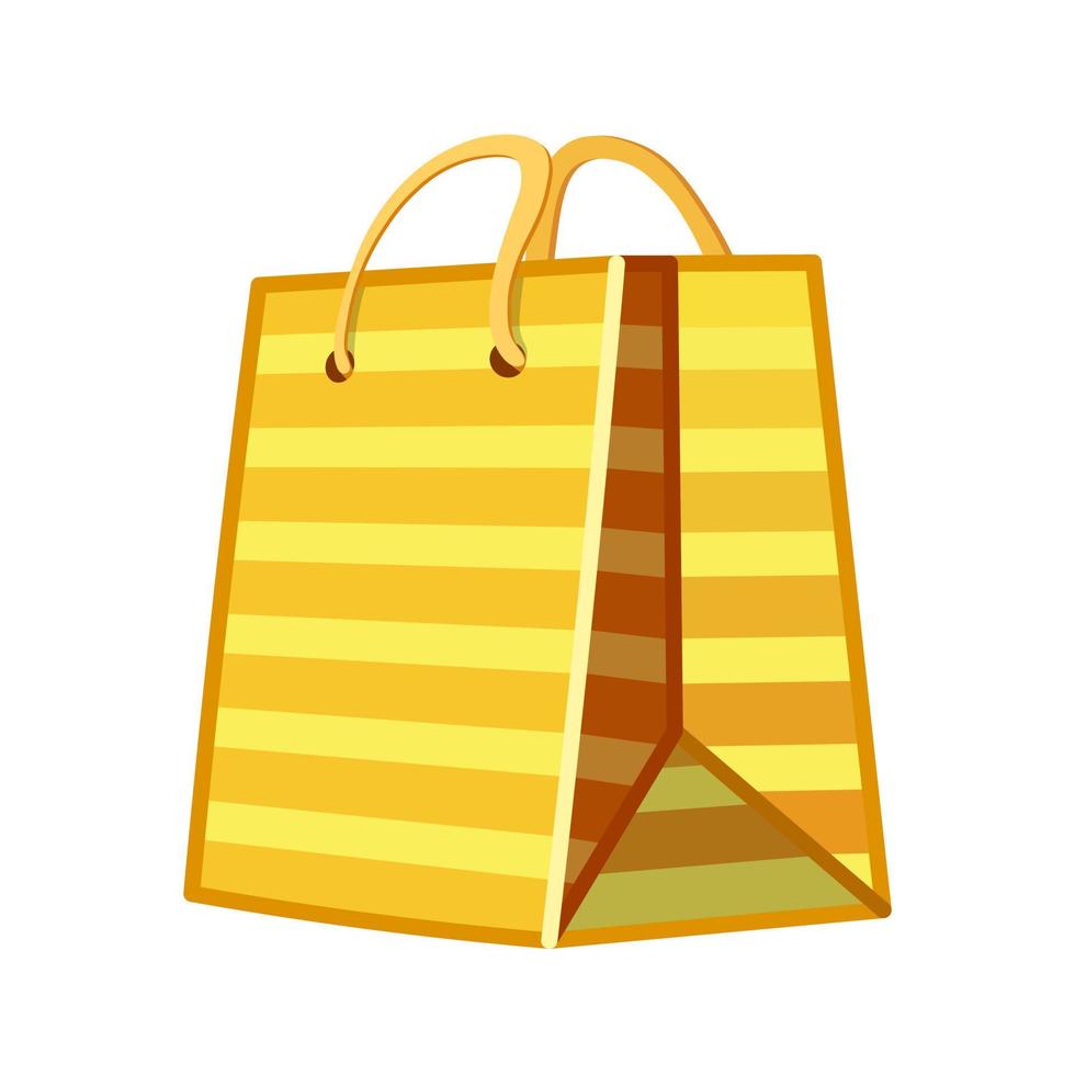saco de compras ícone de tamanho grande do saco emoji vetor