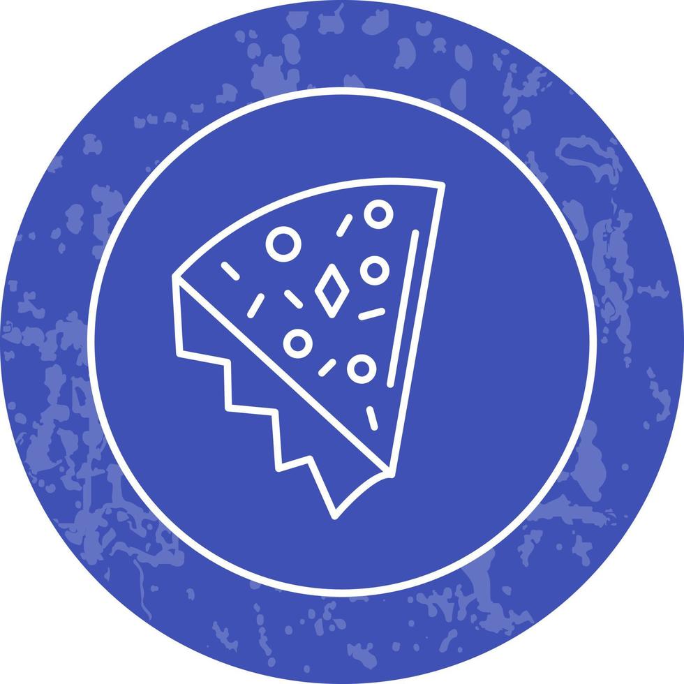 ícone de vetor de fatia de pizza