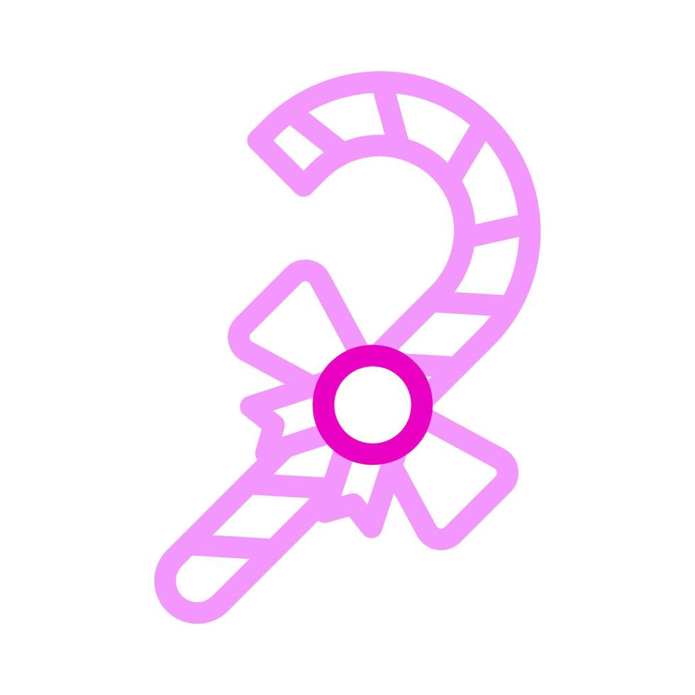 doce ícone duocolor estilo rosa valentine ilustração elemento vetorial e símbolo perfeito. vetor