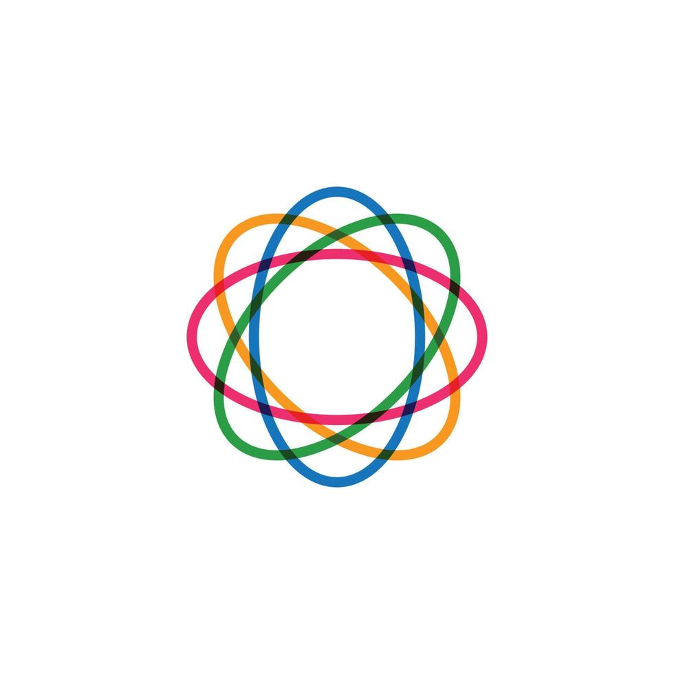 vetor do logotipo do círculo