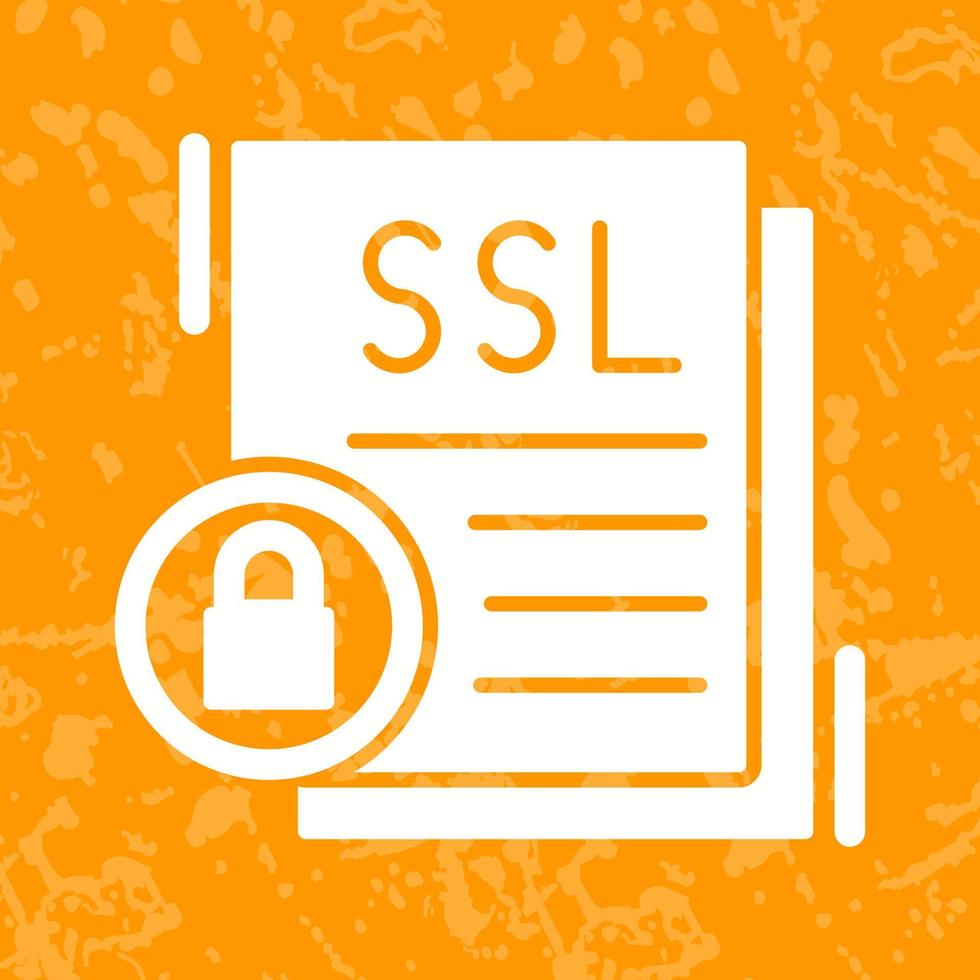 ícone de vetor ssl