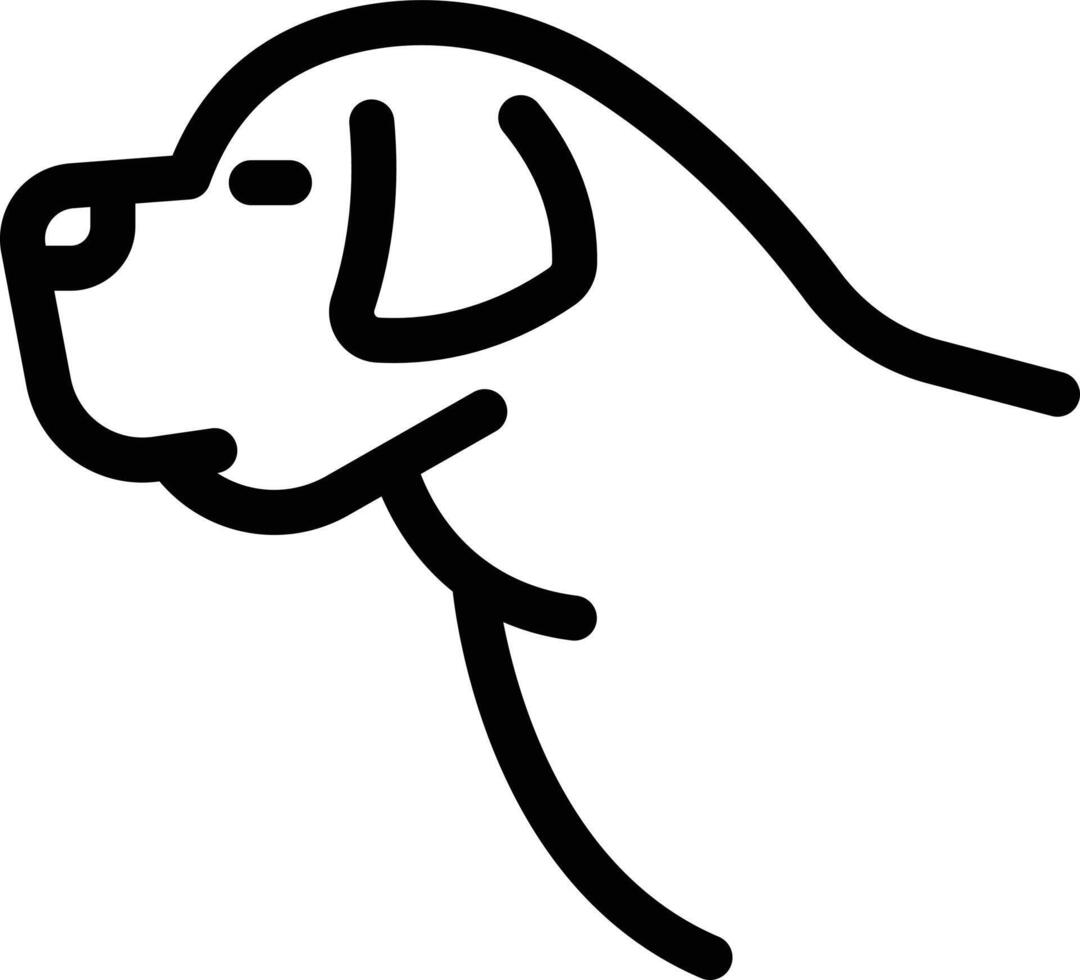 ilustração vetorial de cão em ícones de símbolos.vector de qualidade background.premium para conceito e design gráfico. vetor