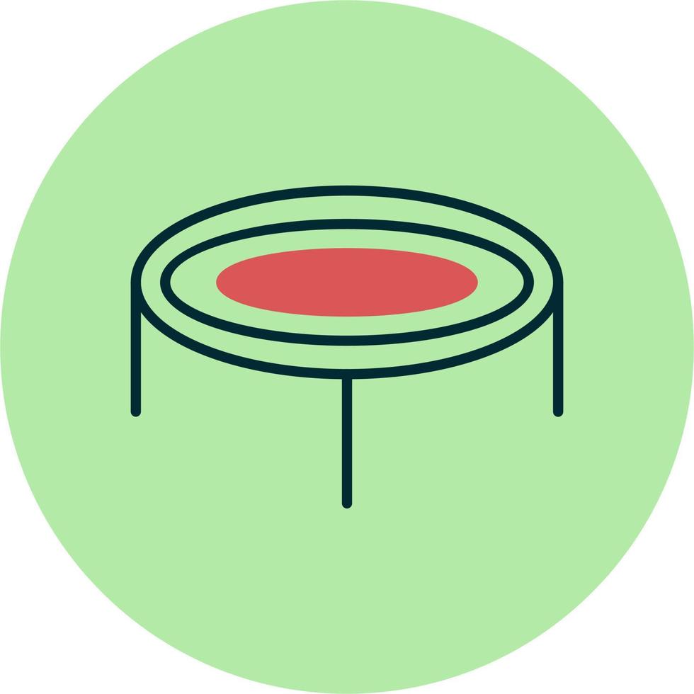 ícone de vetor de trampolim