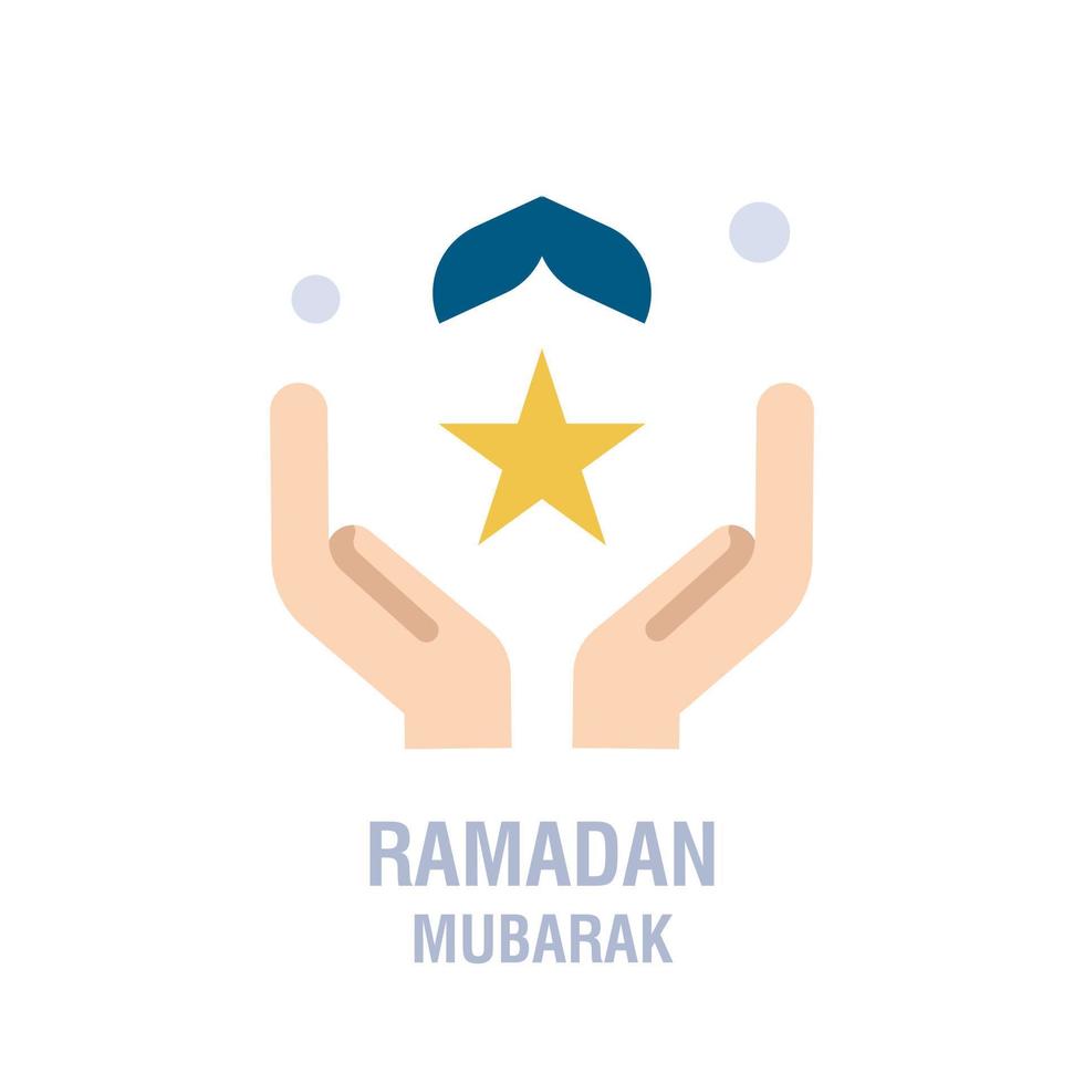 ícones do ramadã oração islâmica muçulmana e ícones de linha fina ramadan kareem definir símbolos modernos de estilo simples isolados em branco para infográficos ou uso da web vetor