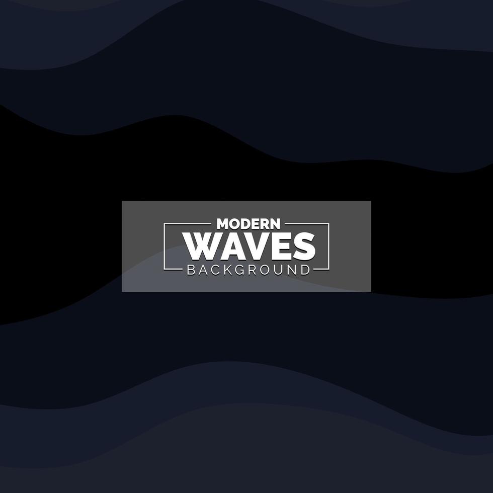 estilo de design plano de fundo abstrato de vetor de onda de água