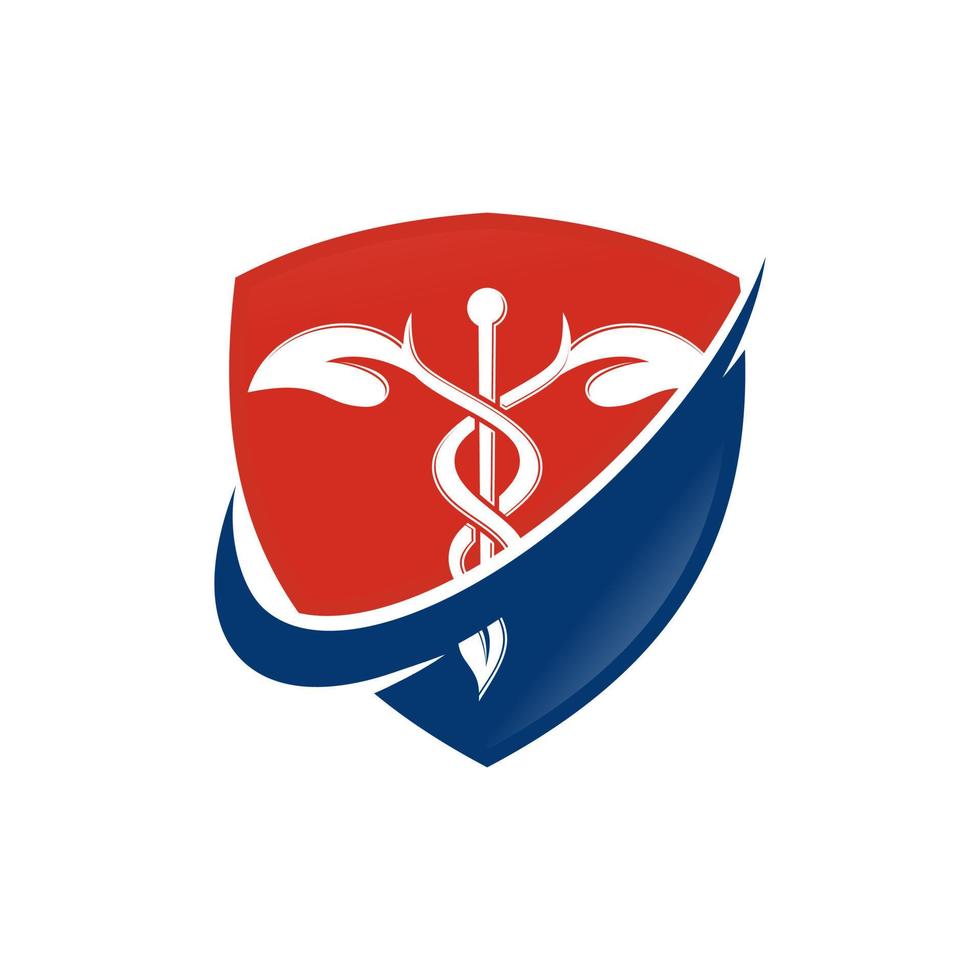 médico, design de logotipo de farmácia vetor