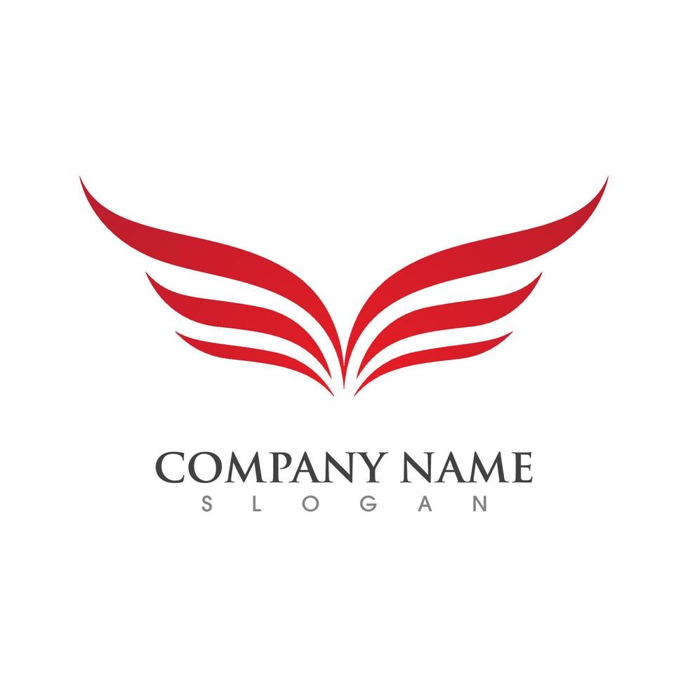 falcon logo template vector