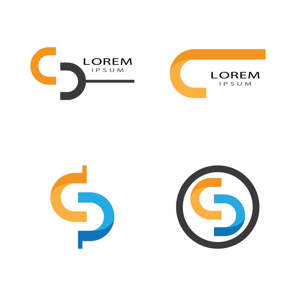 imagens do logotipo da letra c vetor