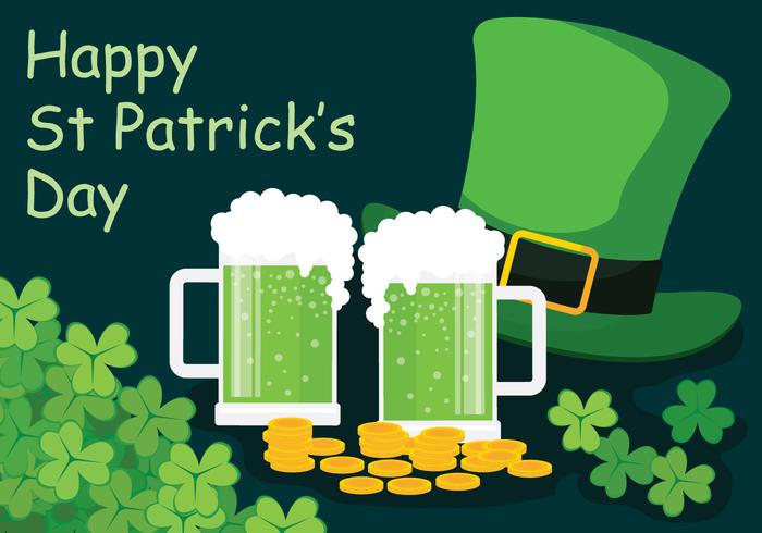 Feliz dia de St.Patrick vetor