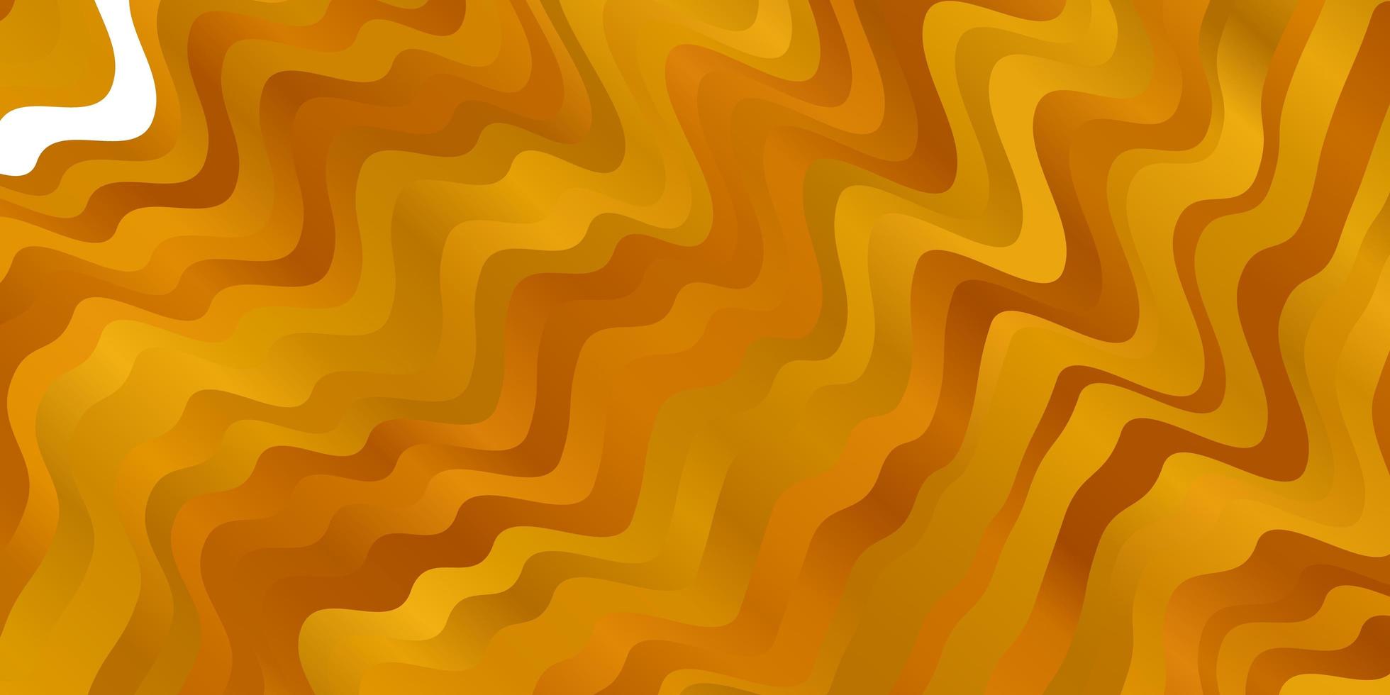 textura de vetor laranja clara com linhas irônicas.
