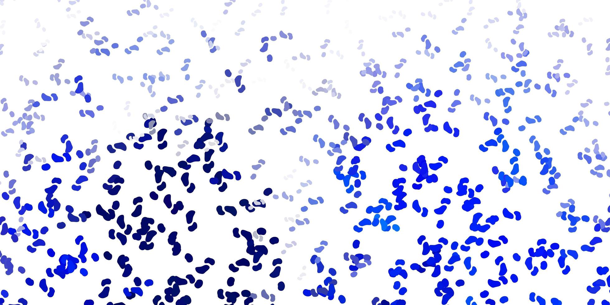 modelo de vetor azul claro com formas abstratas.
