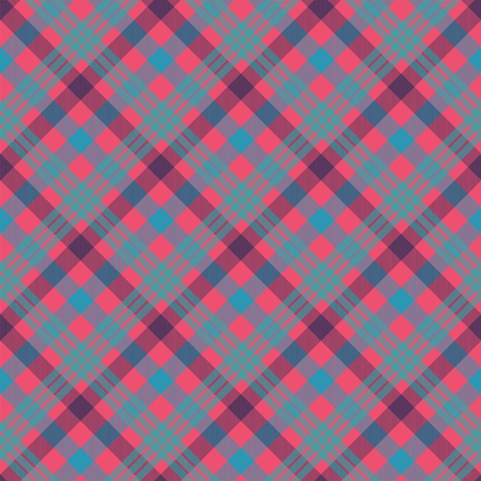 padrão de vetor sem costura cor tartan