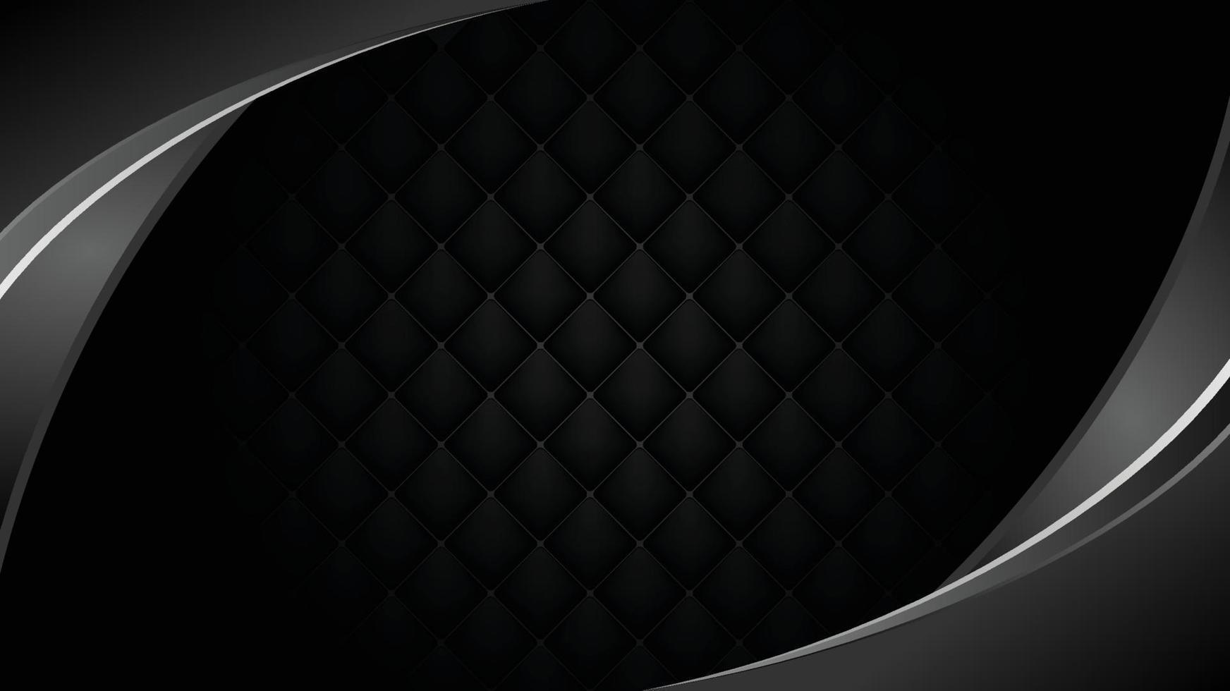 imagem de fundo de um diamante negro organizado repetidamente em padrões. vetor