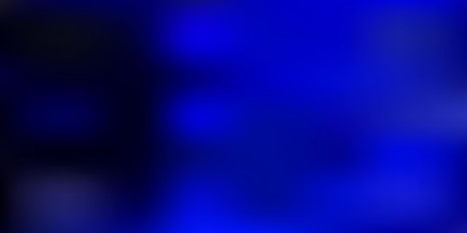 fundo de borrão abstrato de vetor azul escuro.