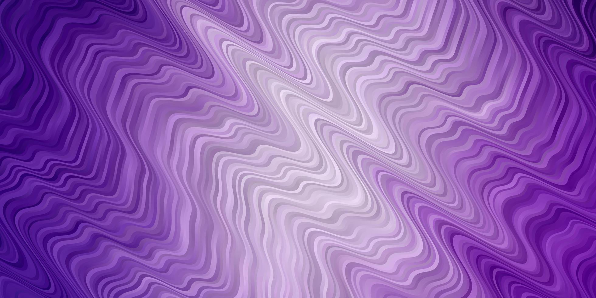 pano de fundo vector roxo claro com linhas dobradas.