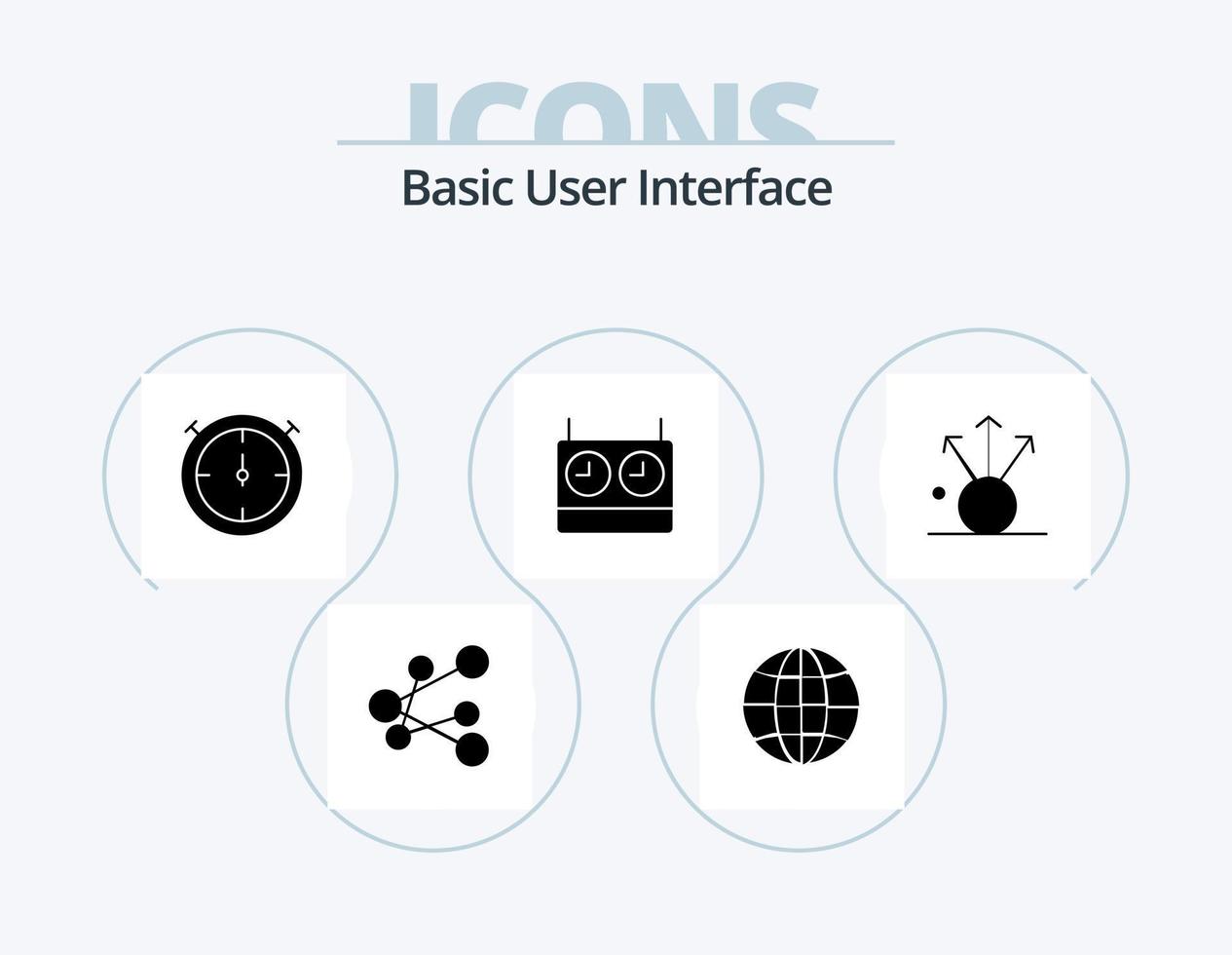 pacote básico de ícones de glifos 5 design de ícones. . xadrez. . exportar vetor