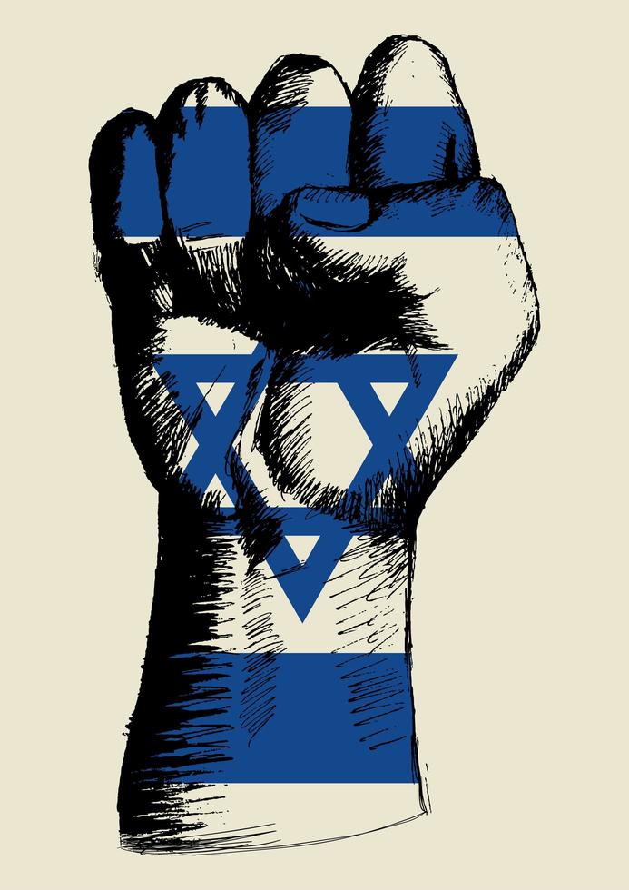 espírito de uma nação israel punho vetor
