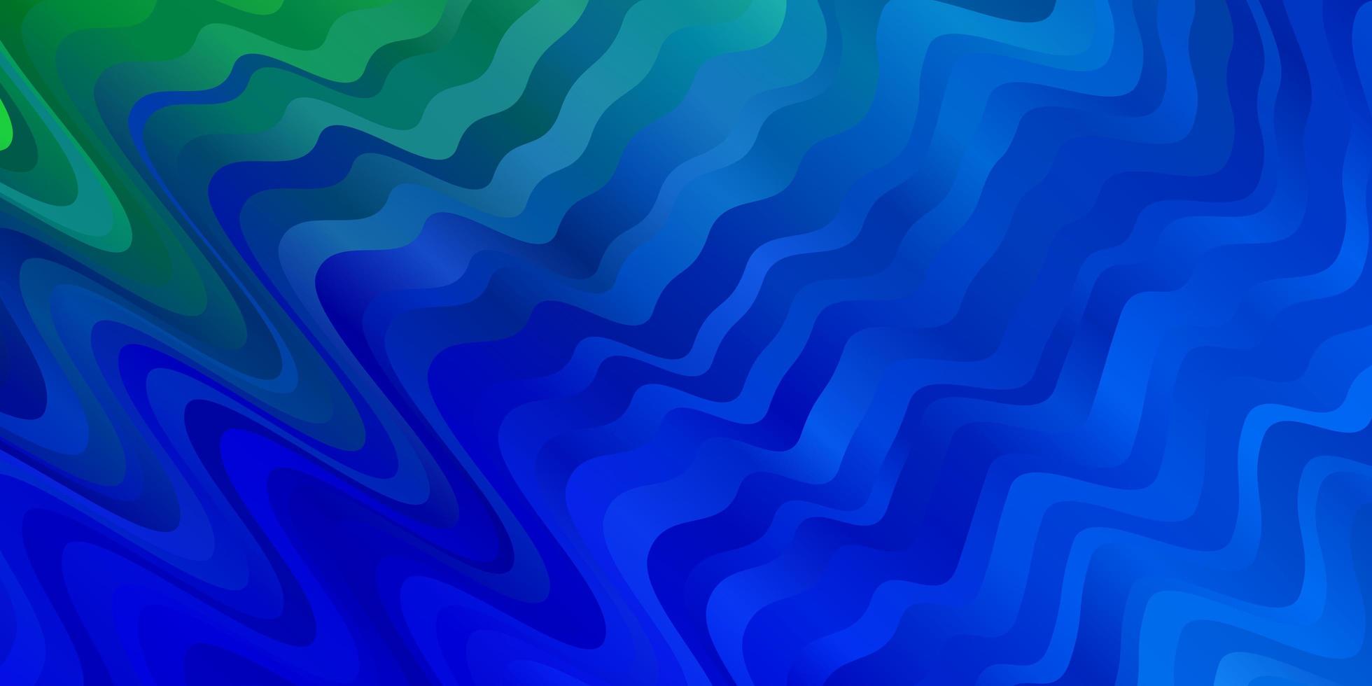 fundo vector azul e verde claro com linhas dobradas.