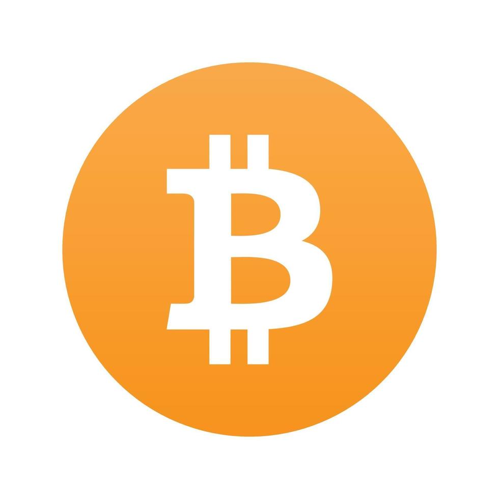 vetor de emblema bitcoin