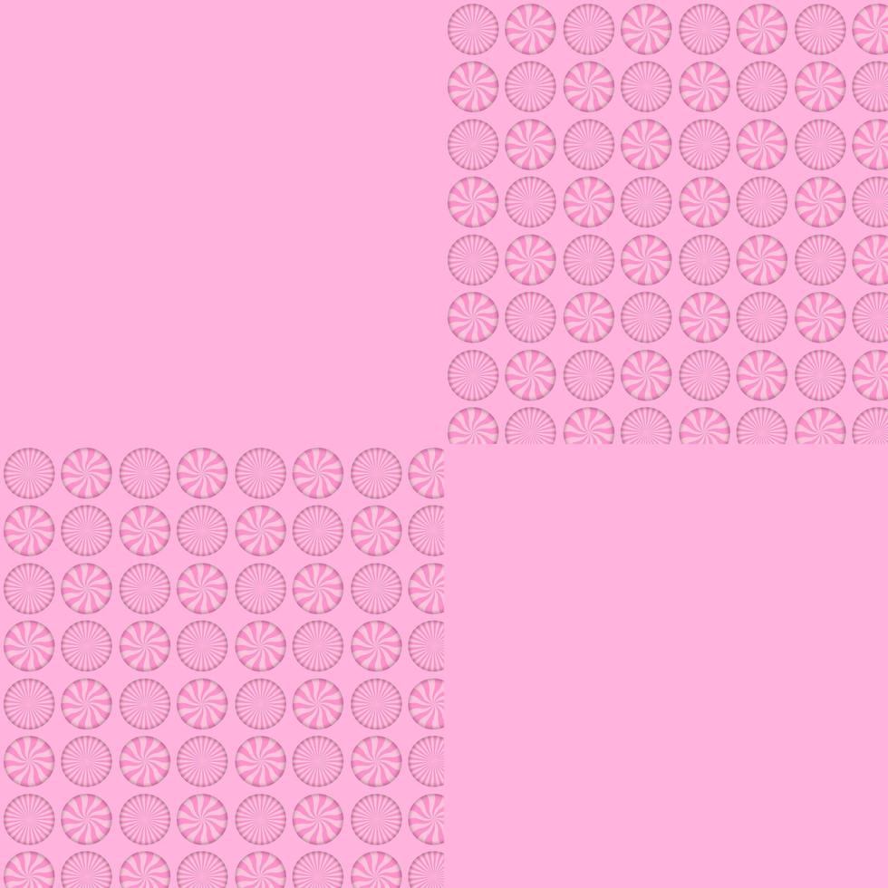 patern com raios de redemoinho de doces em rosa. espiral rosa. ilustração vetorial vetor