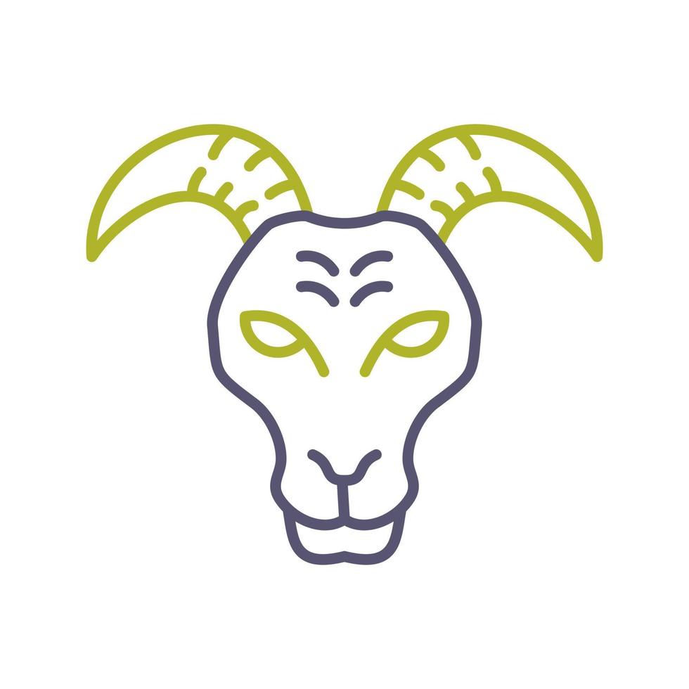 ícone de vetor de cabra