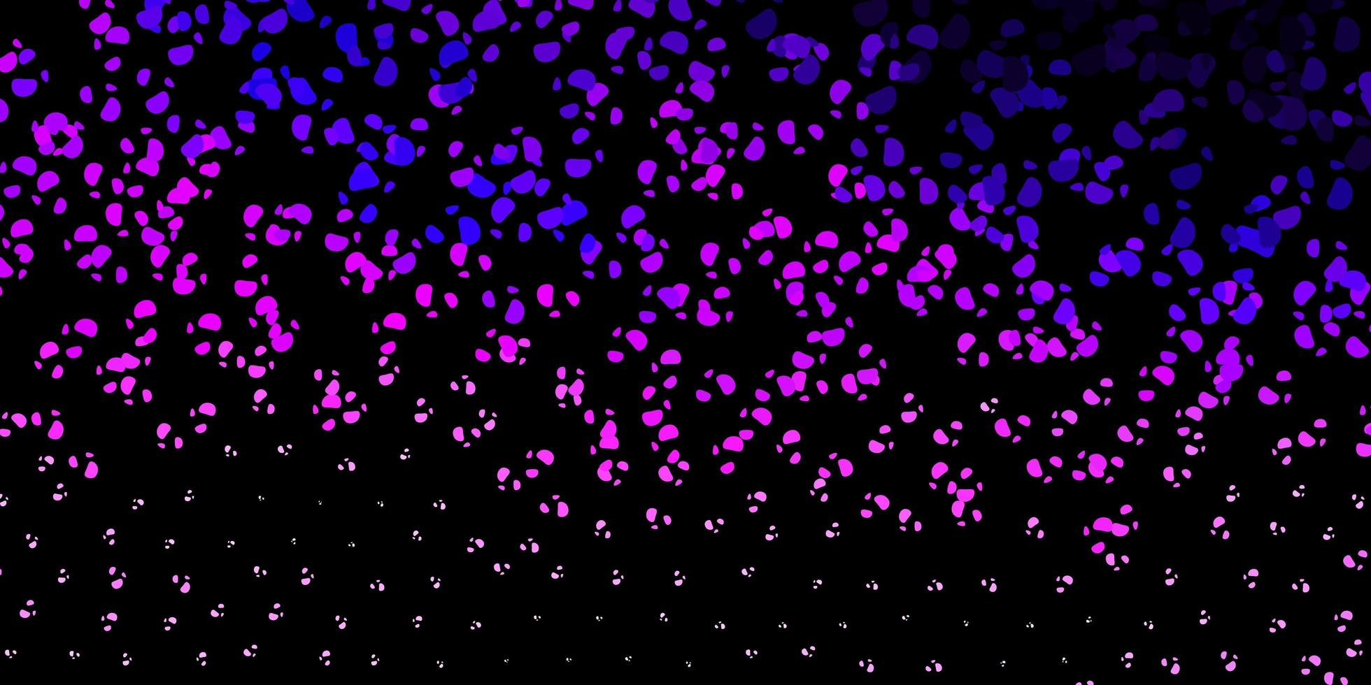 fundo vector roxo escuro, rosa com formas aleatórias.