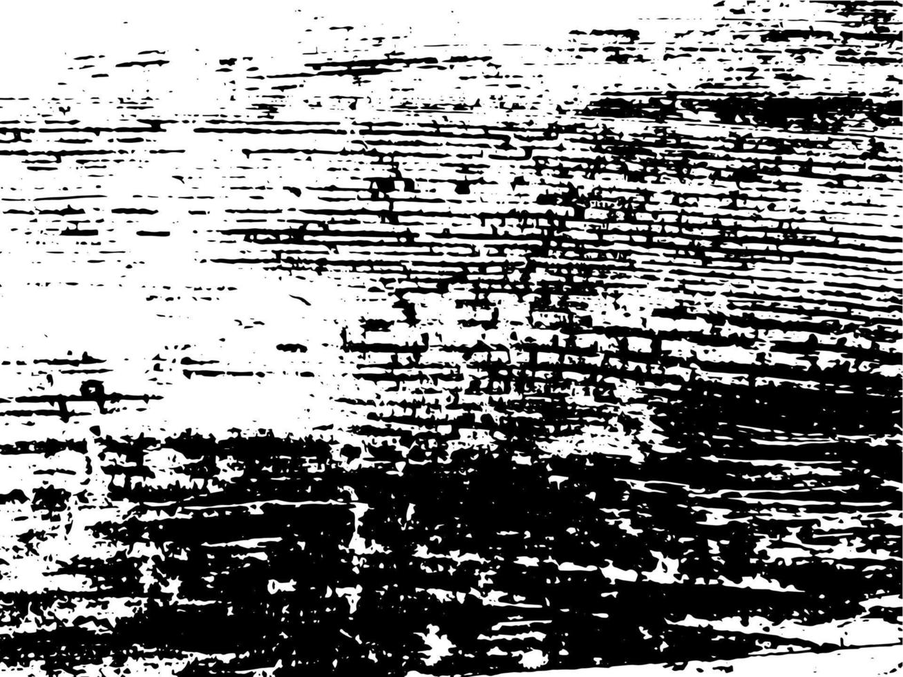 textura monocromática de madeira natural de grunge. fundo de sobreposição de superfície de madeira abstrata em preto e branco. ilustração vetorial vetor