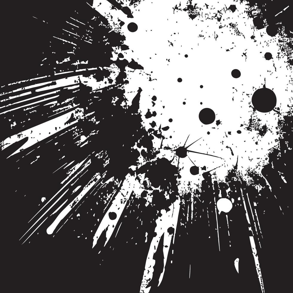 textura abstrata fundo preto branco grunge - vector