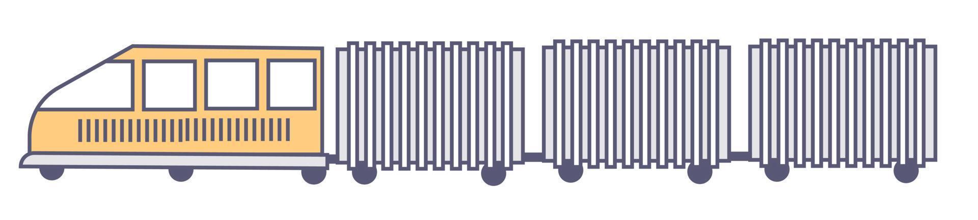 serviços de logística e movimentação de cargas, transporte e comércio vetor