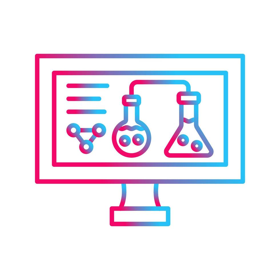 ícone de vetor de experimento