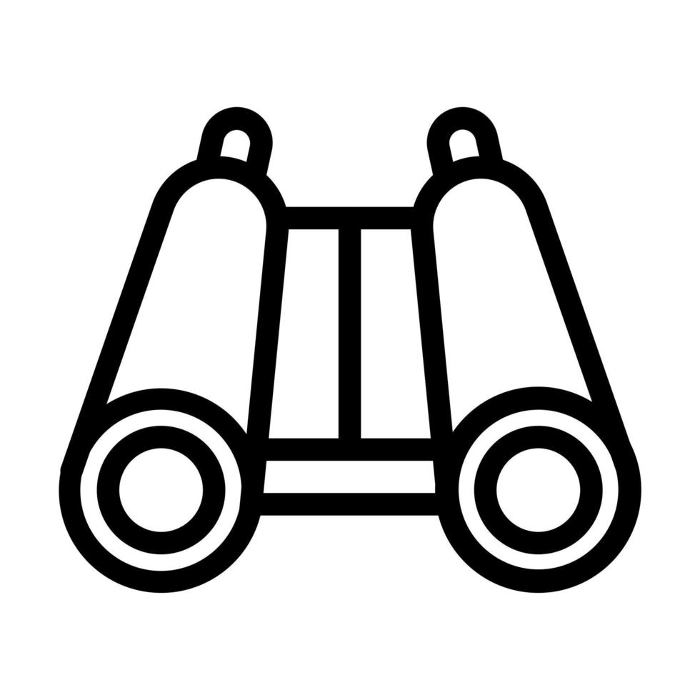design de ícone de binóculos vetor