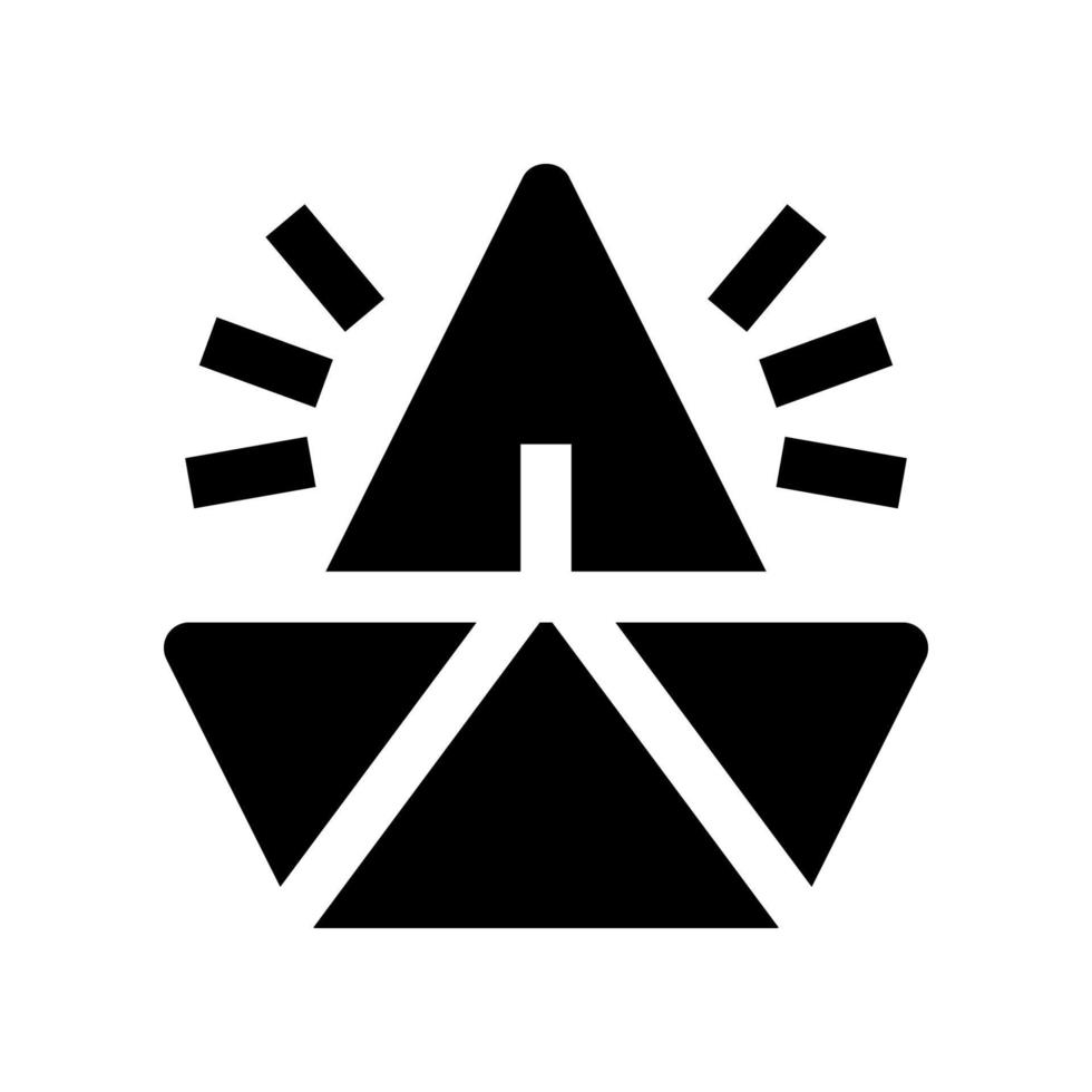 ícone de barco de papel para seu site, celular, apresentação e design de logotipo. vetor