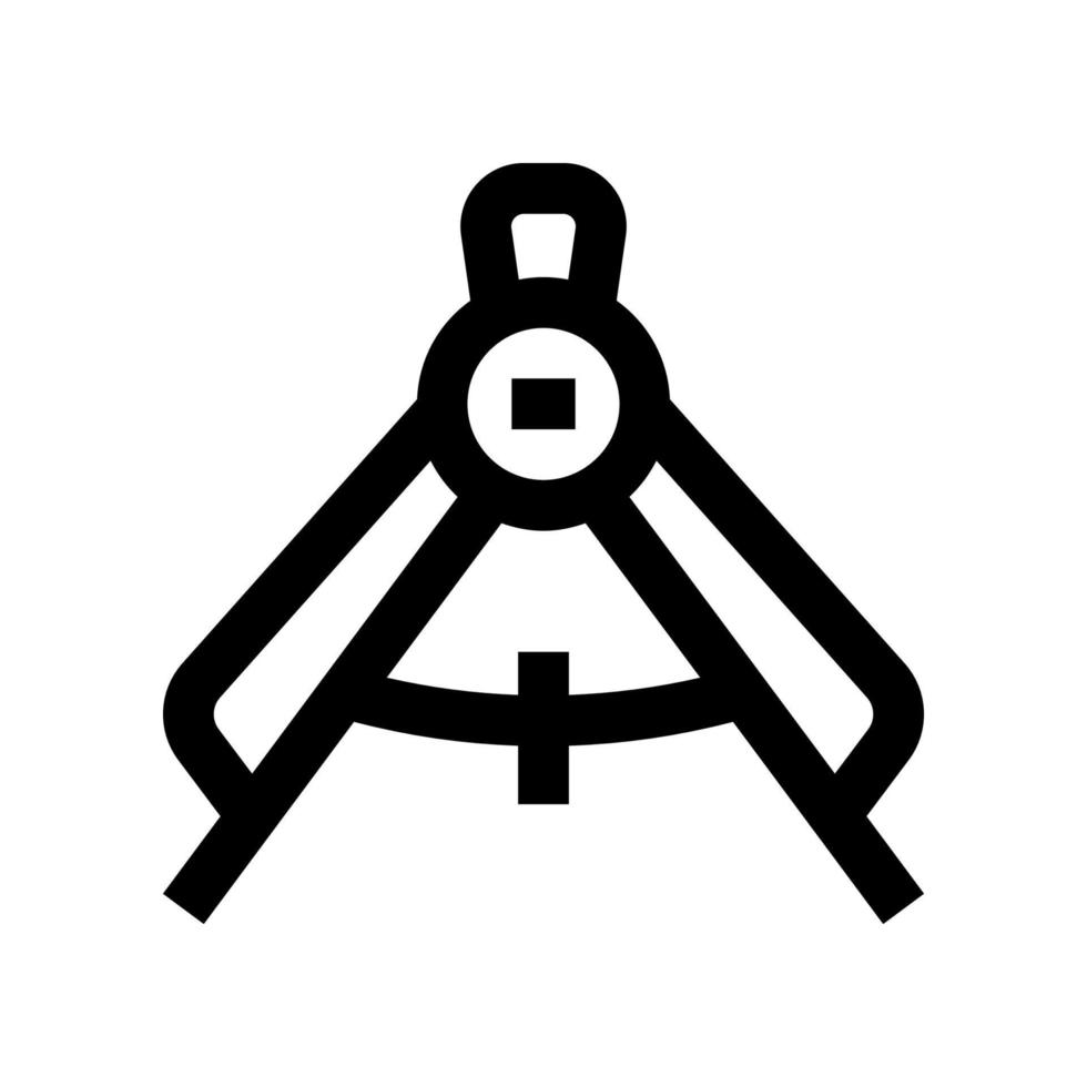 ícone de bússola de desenho para seu site, celular, apresentação e design de logotipo. vetor