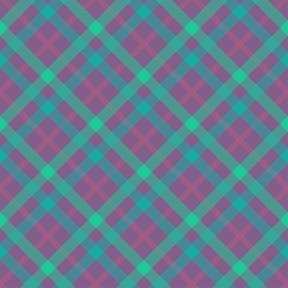 padrão de vetor sem costura cor tartan