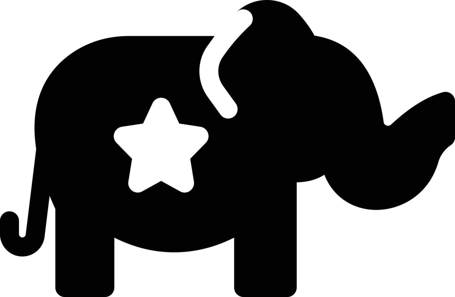 ilustração em vetor elefante eleição em um icons.vector de qualidade background.premium para conceito e design gráfico.