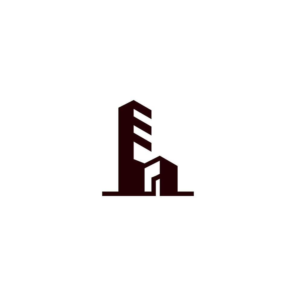 design de logotipo de prédio de escritórios, logotipo imobiliário vetor