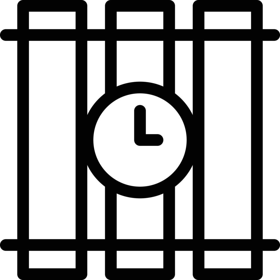 ilustração em vetor bomba-relógio em ícones de uma qualidade background.premium symbols.vector para conceito e design gráfico.