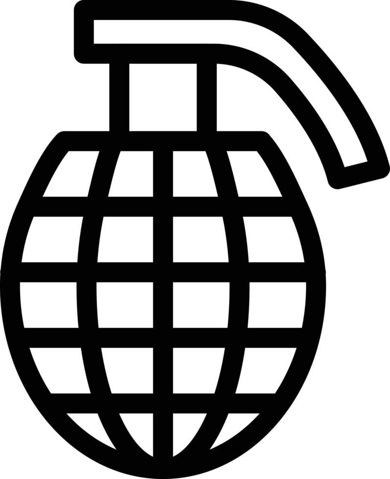 ilustração vetorial de granada em um background.premium qualidade symbols.vector ícones para conceito e design gráfico. vetor
