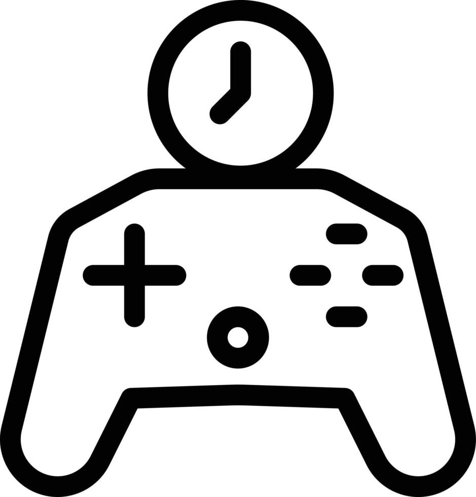 ilustração em vetor de tempo de jogo em um icons.vector de qualidade background.premium para conceito e design gráfico.