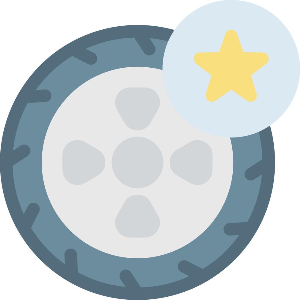 ilustração vetorial de pneu estrela em um icons.vector de qualidade background.premium para conceito e design gráfico. vetor