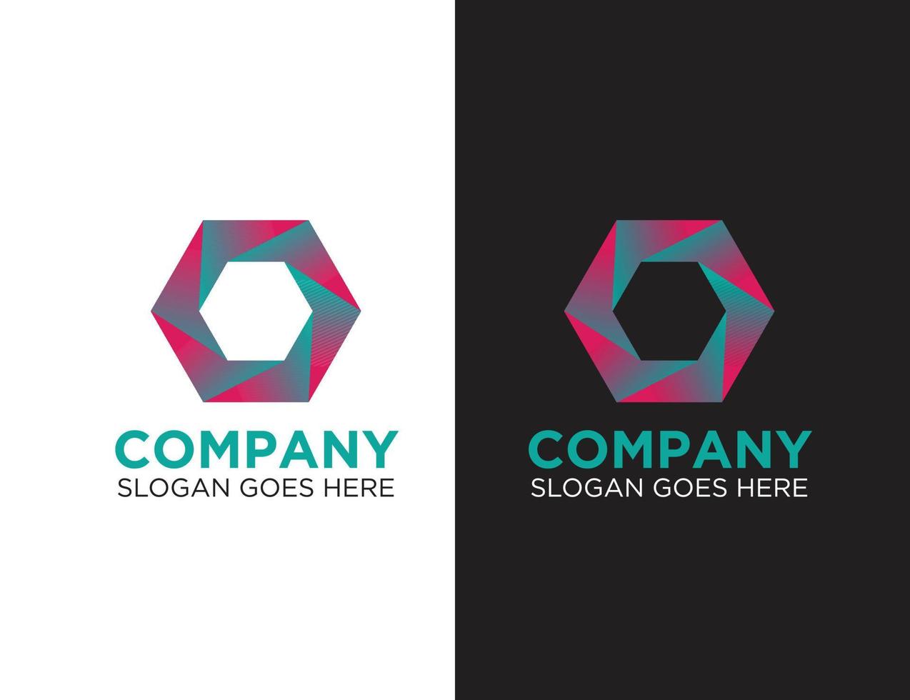 logotipo do site da empresa, design de logotipo abstrato e limpo mínimo moderno vetor