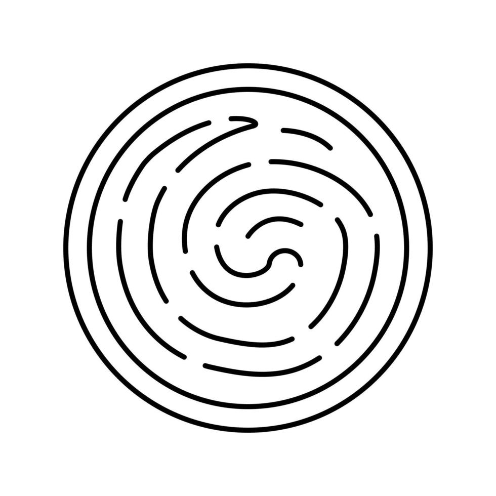tigela superior molho de maionese ícone da linha de comida ilustração vetorial vetor