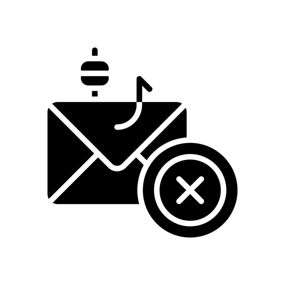 ícone de phishing para seu site, celular, apresentação e design de logotipo. vetor
