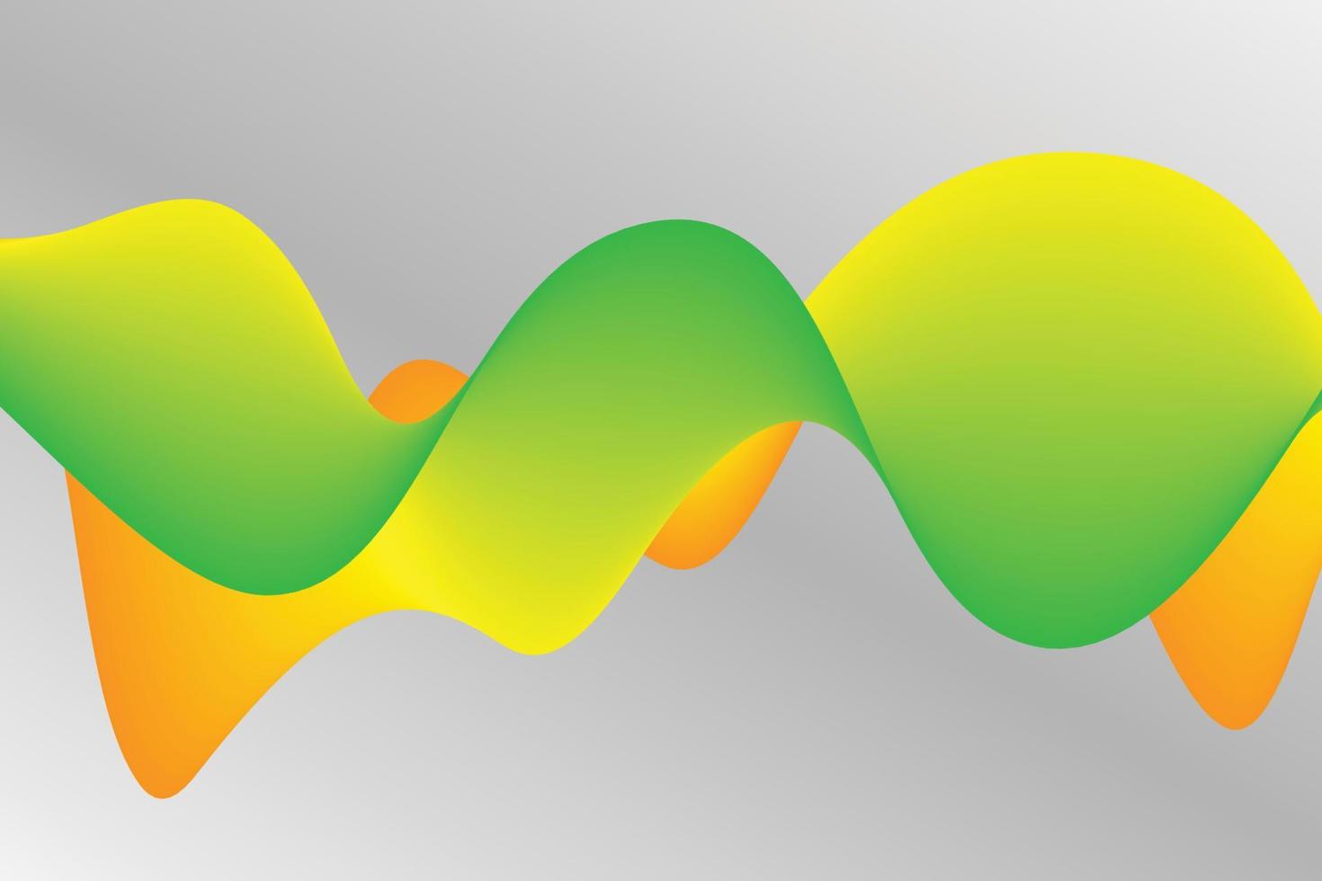 fundo abstrato colorido da onda do gradiente. pôster moderno com forma de fluxo 3d gradiente. design de plano de fundo de inovação para a página de destino. vetor