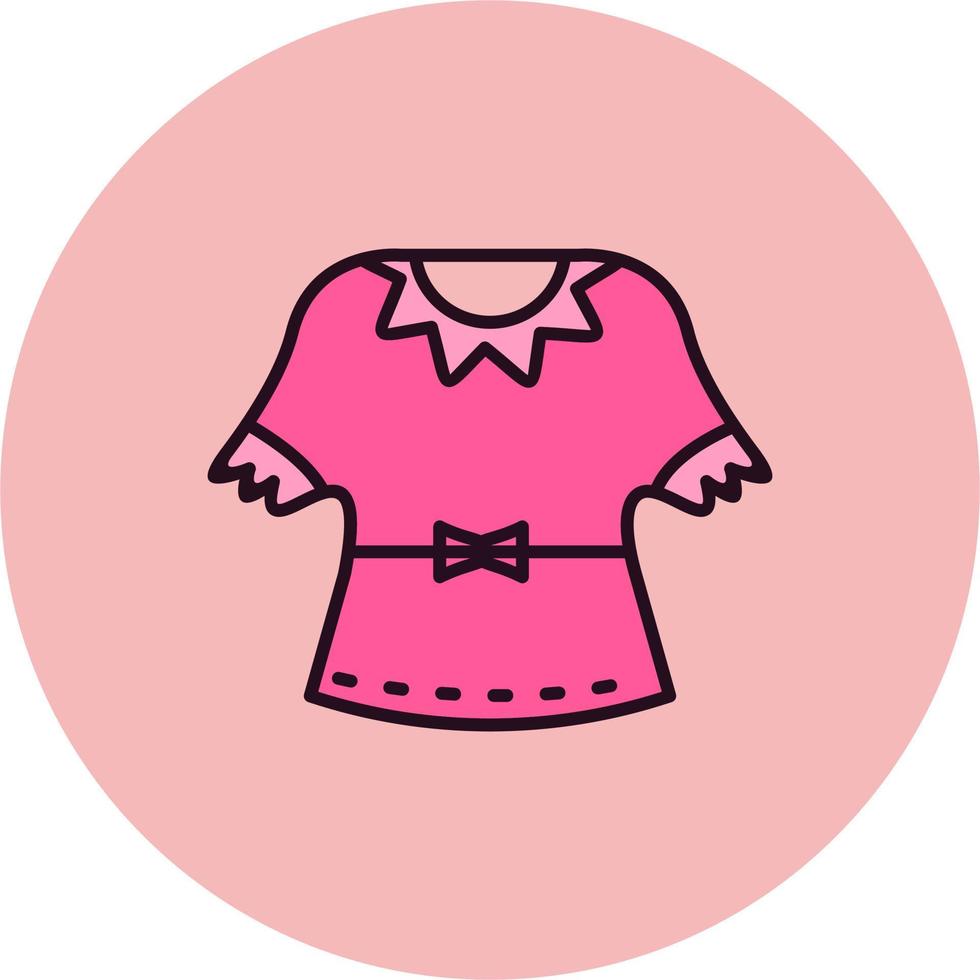 ícone de vetor de blusa