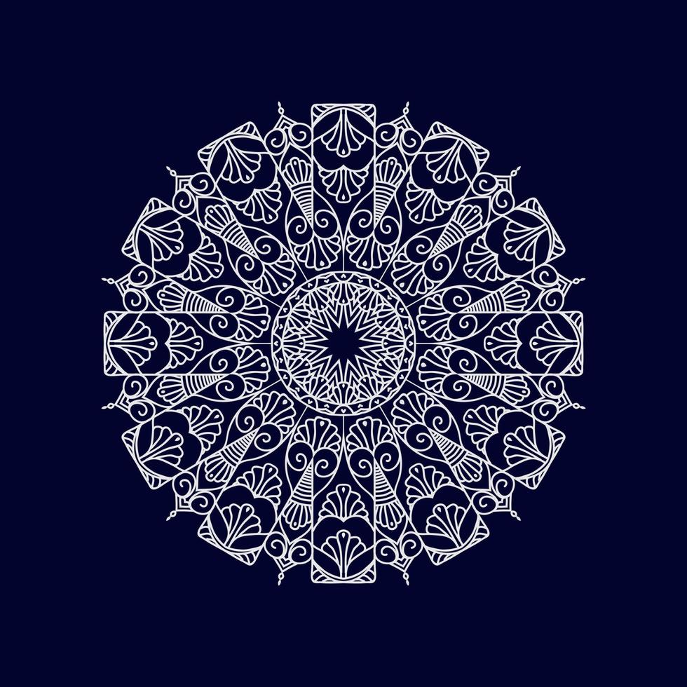 desenhos de mandalas. novo fundo de arte mandala vetor