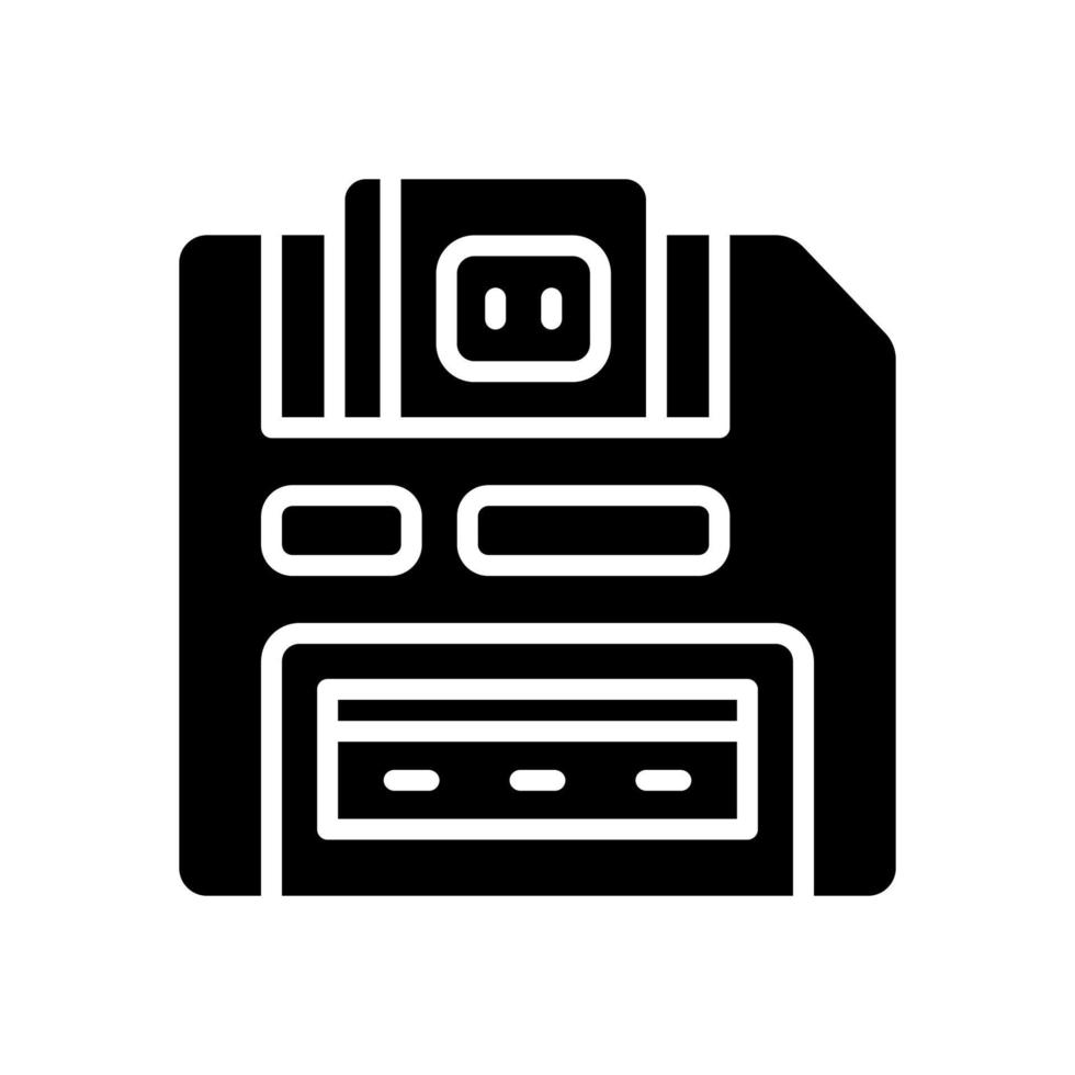 ícone de disquete para seu site, celular, apresentação e design de logotipo. vetor