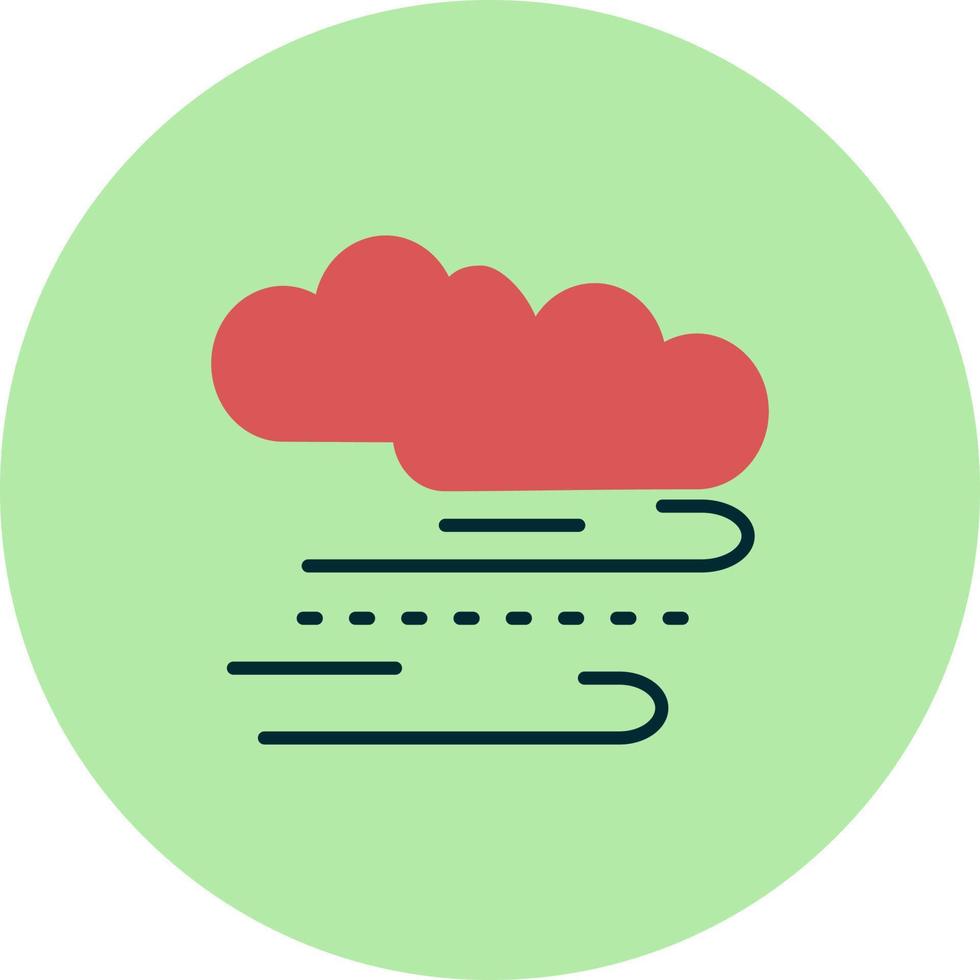 ícone de vetor de nuvens