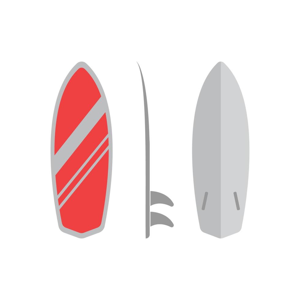 ilustração em vetor logotipo de ícone de surf