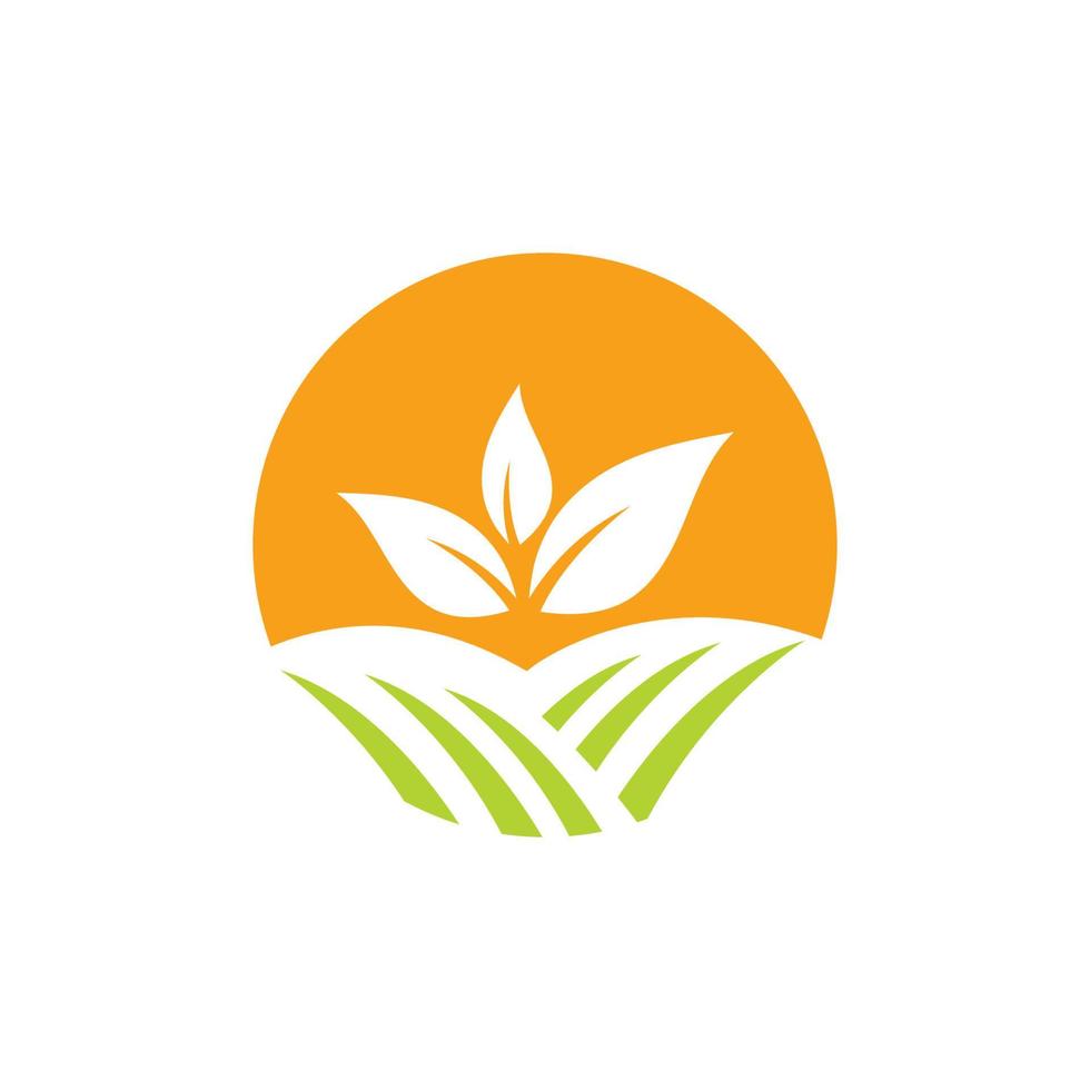 ícone de vetor de fazenda ecológica